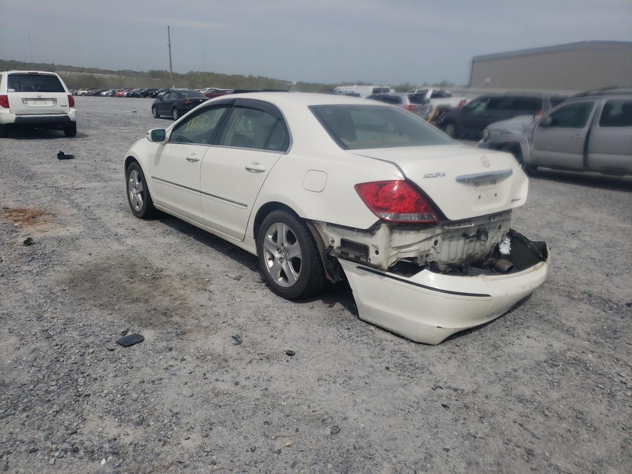 Photo 3 from auction – 2008 ACURA RL with VIN JH4KB16628C002491