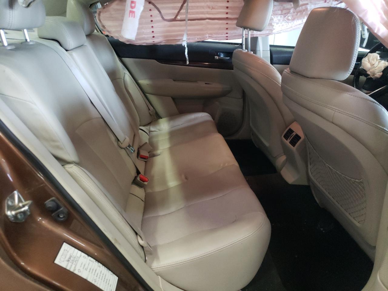 Photo 6 from auction – 2013 SUBARU LEGACY 2.5 with VIN 4S3BMBK63D3032228