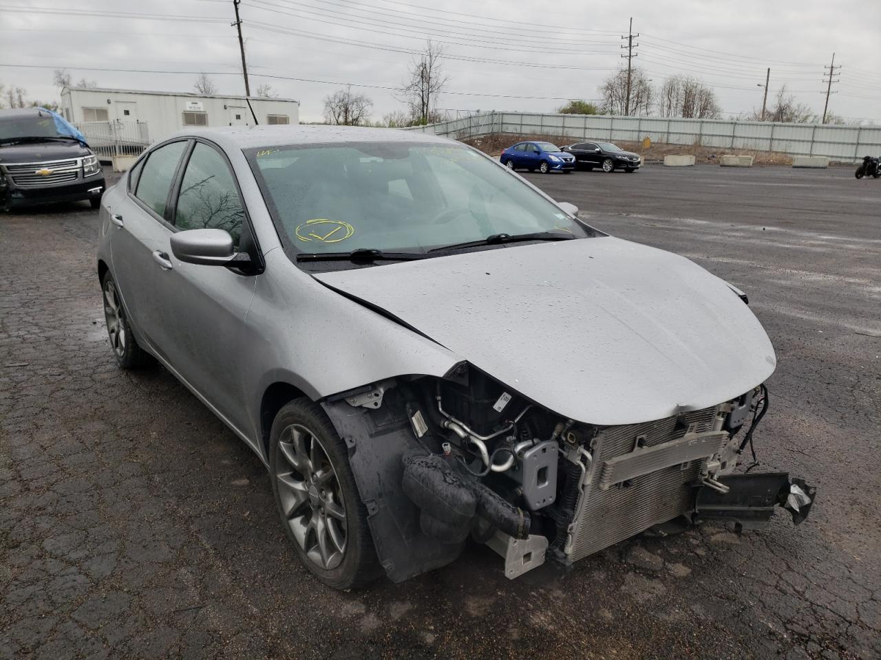 DODGE DART SXT 2014 with VIN 1C3CDFBB0ED907709 - Photo from auction