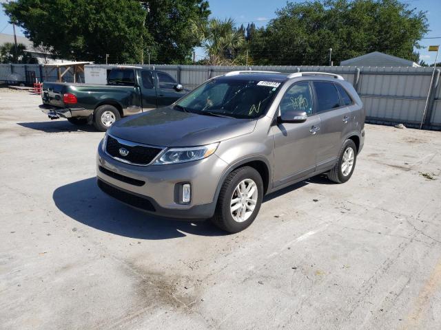 Photo 2 from auction – 2014 KIA SORENTO LX with VIN 5XYKT3A68EG545997
