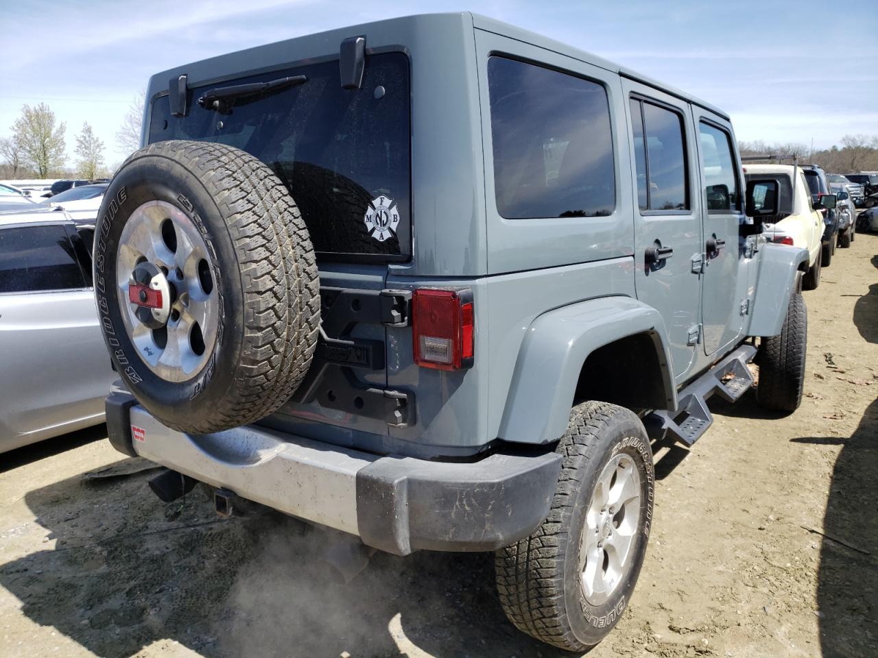 Photo 4 from auction – 2014 JEEP WRANGLER U with VIN 1C4HJWEG4EL270475