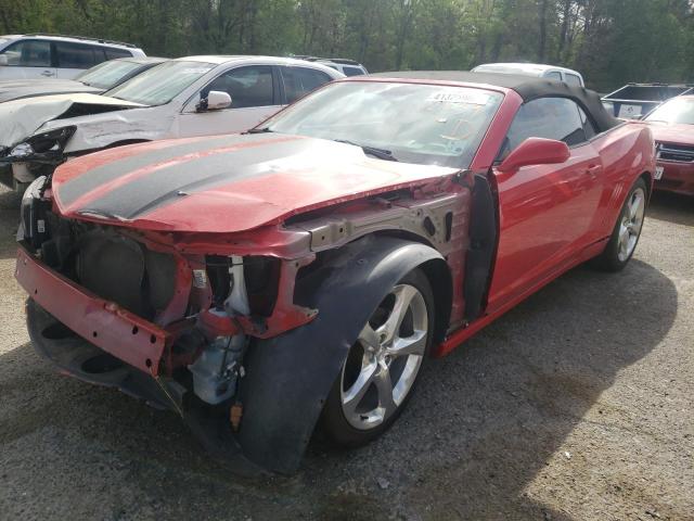 Photo 2 from auction – 2015 CHEVROLET CAMARO LT with VIN 2G1FF3D36F9211239