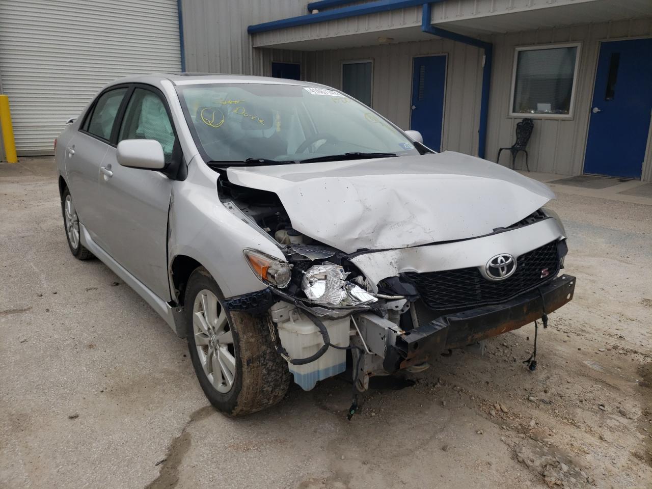 TOYOTA COROLLA BA 2010 with VIN 2T1BU4EE2AC251876 - Photo from auction