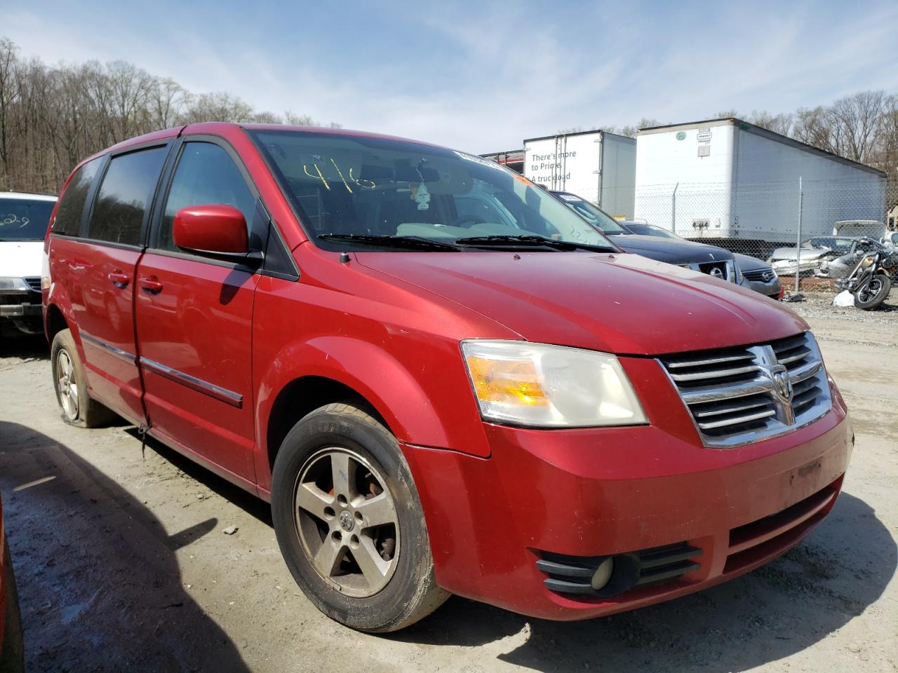 DODGE GRAND CARA 2008 with VIN 1D8HN54P18B169972 - Photo from auction