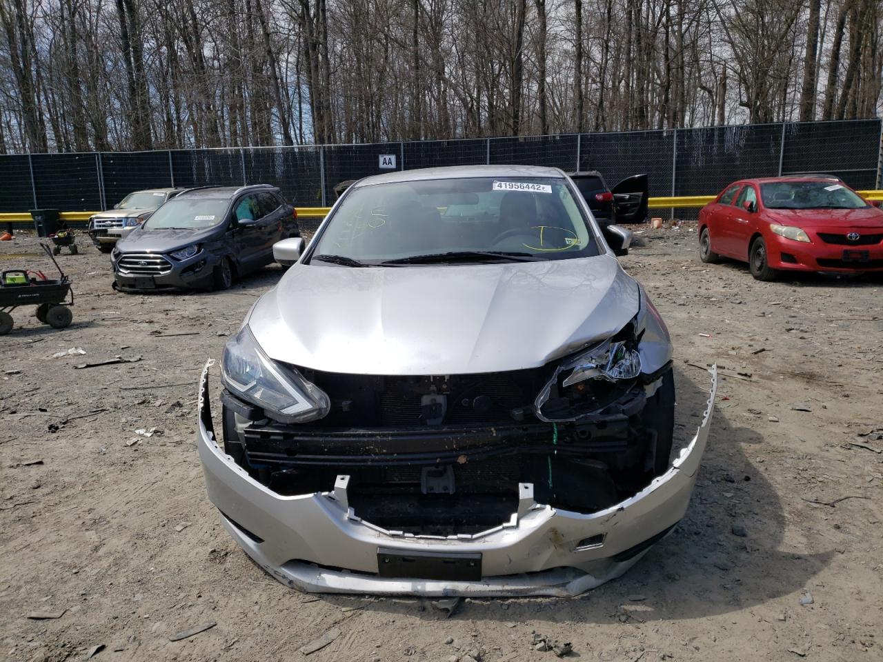 Photo 9 from auction – 2017 NISSAN SENTRA S with VIN 3N1AB7AP9HY372122