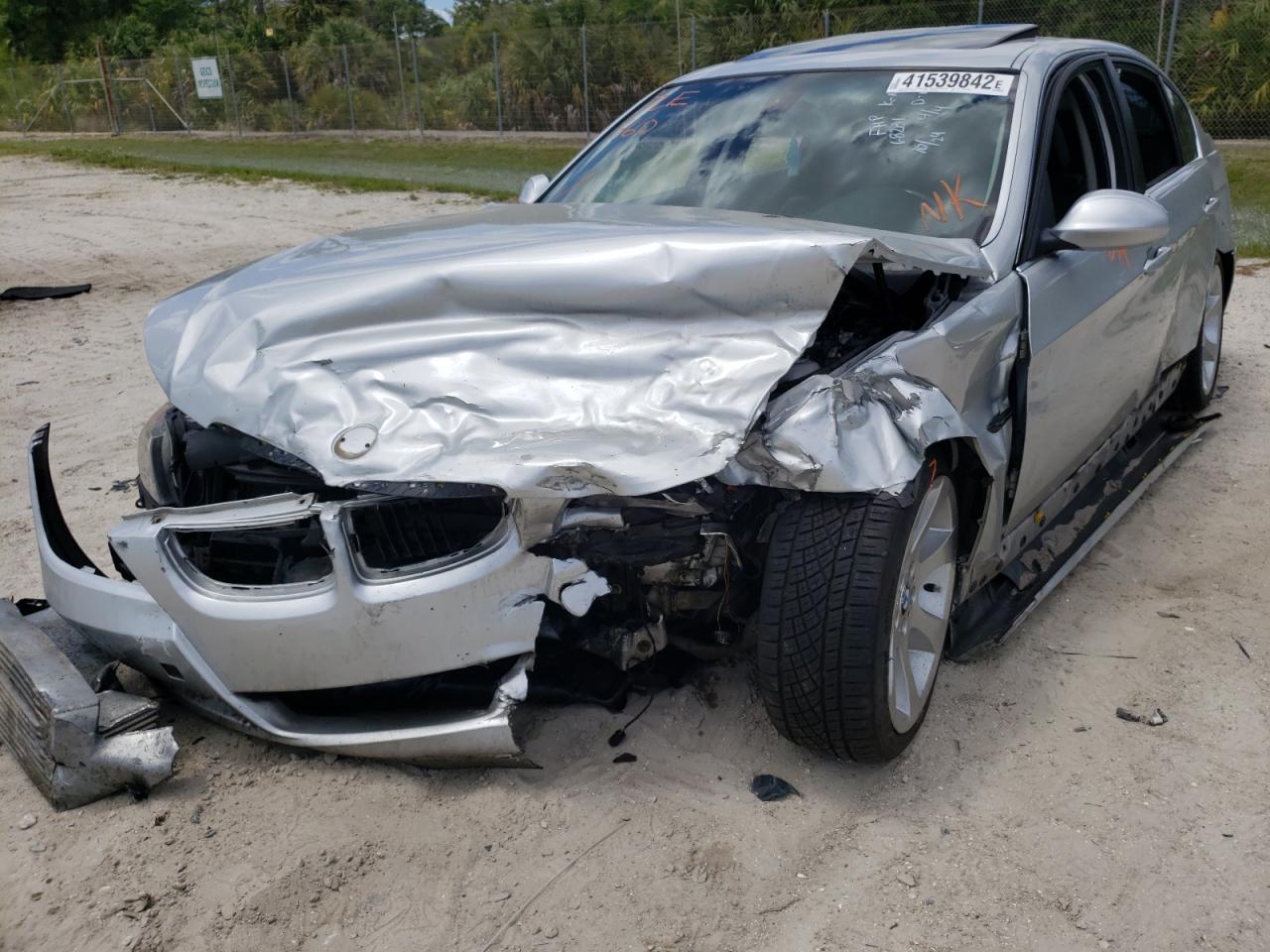 Photo 9 from auction – 2007 BMW 335 I with VIN WBAVB73537VF49625