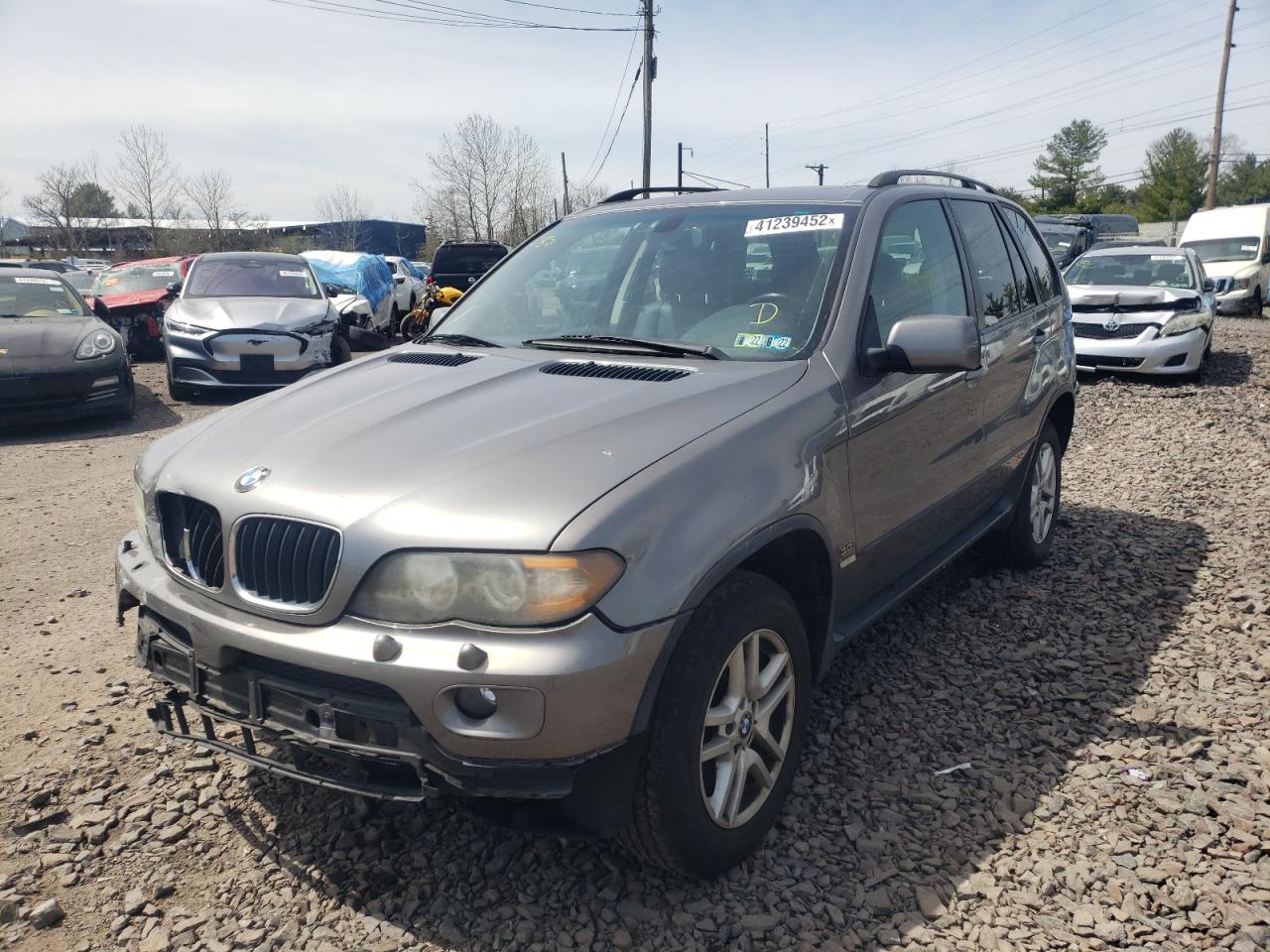 Photo 2 from auction – 2006 BMW X5 3.0I with VIN 5UXFA13526LY44728