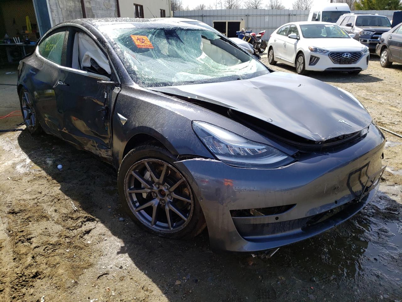 TESLA MODEL 3 2020 with VIN 5YJ3E1EB4LF534784 - Photo from auction