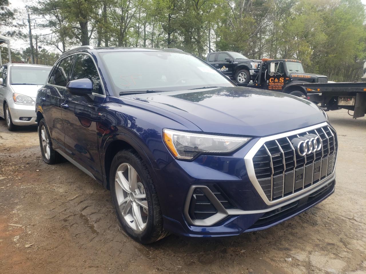 Photo 1 from auction – 2021 AUDI Q3 PREMIUM with VIN WA1DECF3XM1077992