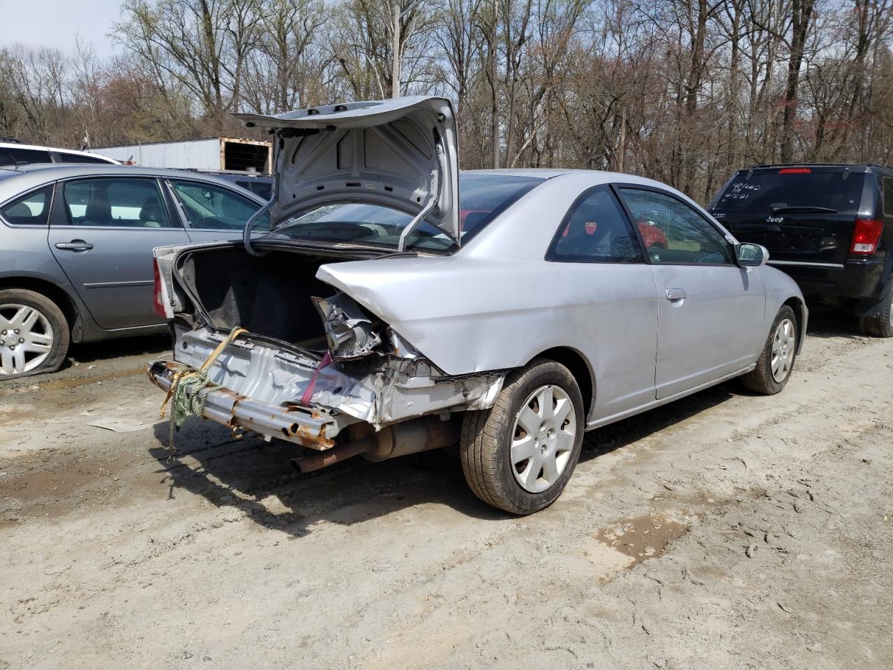 Photo 4 from auction – 2001 HONDA CIVIC SI with VIN 1HGEM22981L027935