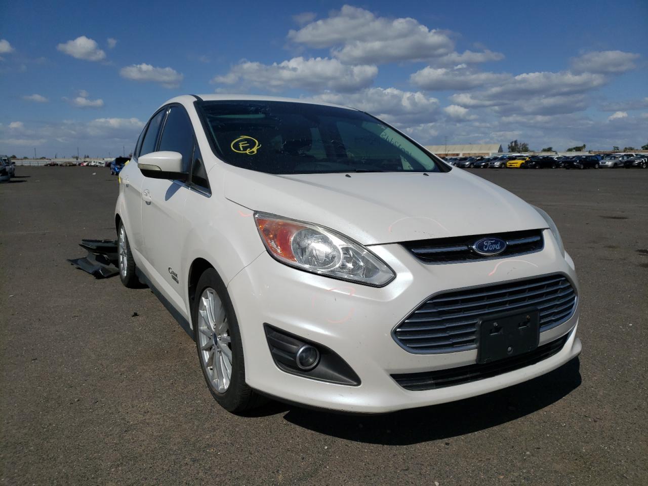 FORD C-MAX PREM 2014 with VIN 1FADP5CU0EL506125 - Photo from auction