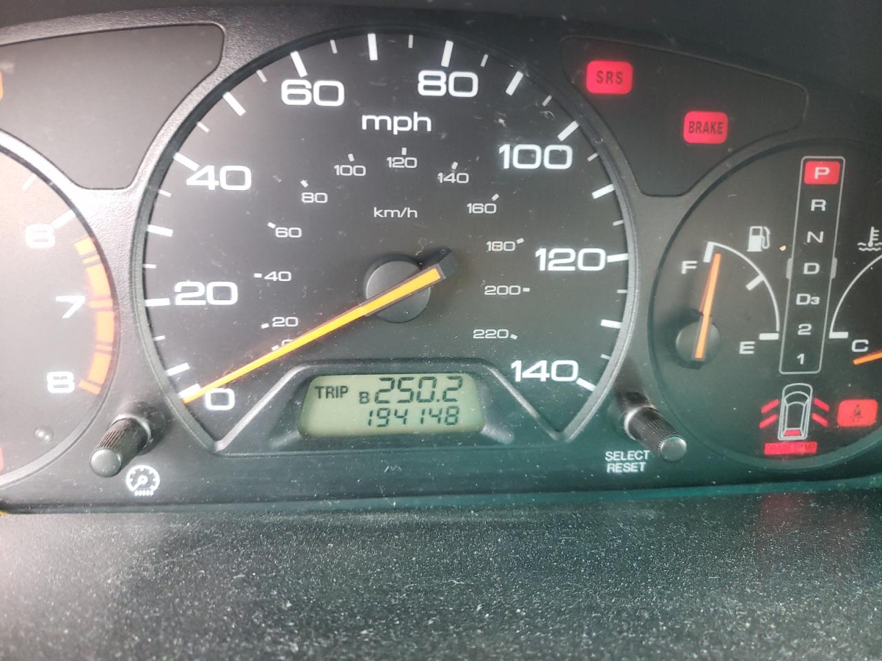 Photo 8 from auction – 2002 HONDA ODYSSEY EX with VIN 2HKRL18902H560453