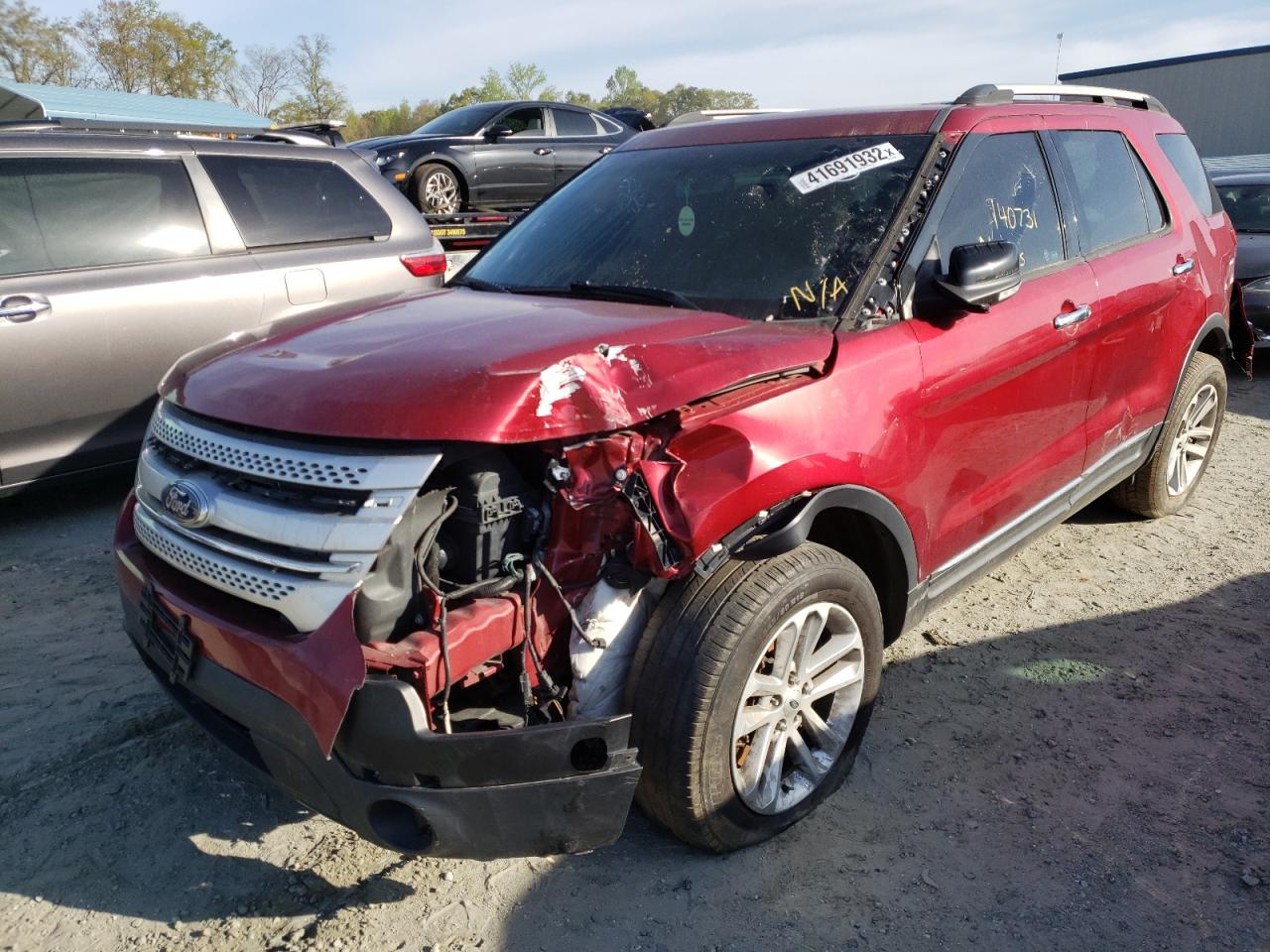 Photo 2 from auction – 2014 FORD EXPLORER X with VIN 1FM5K8D86EGA77884