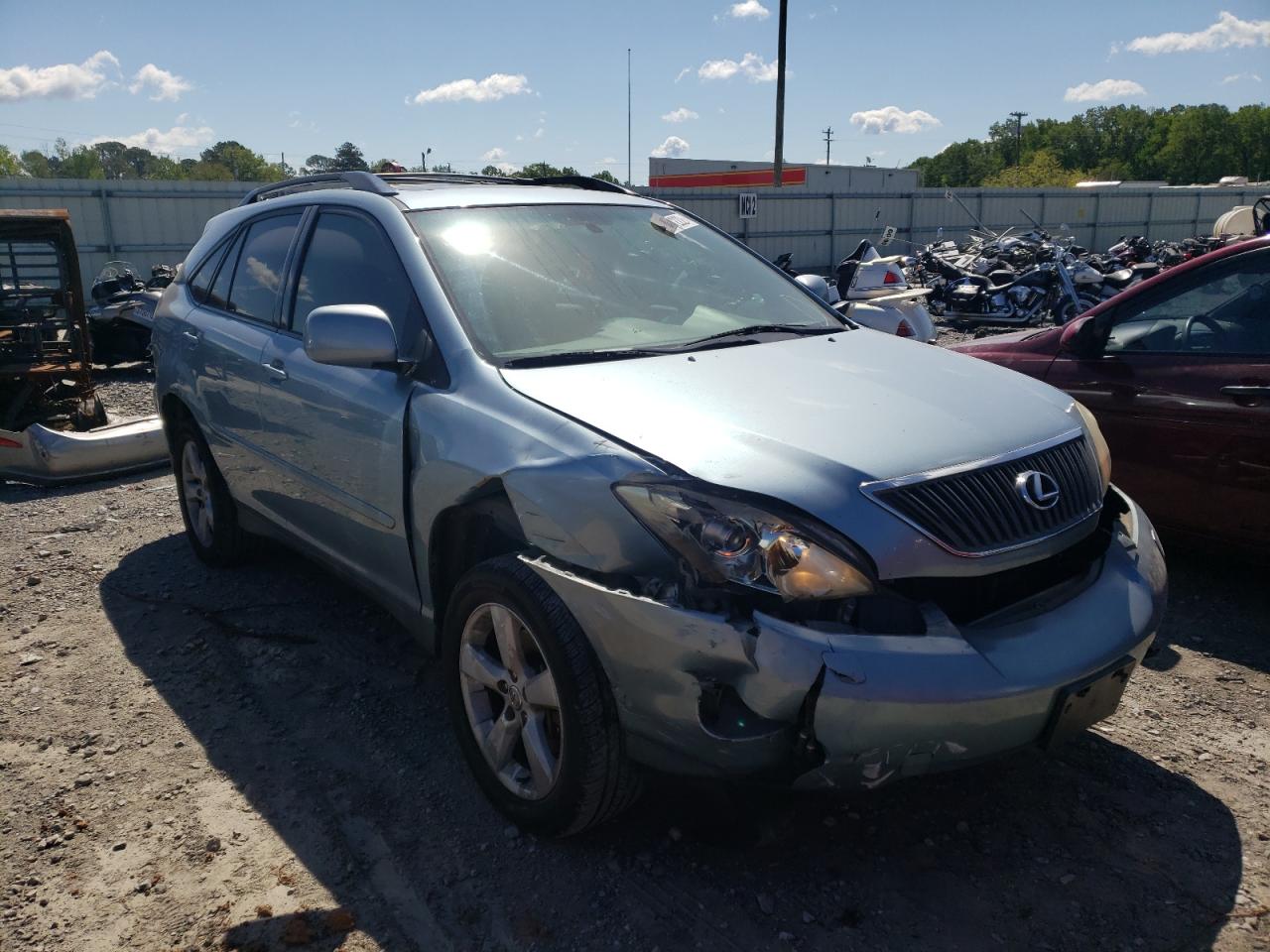 LEXUS RX 330 2006 with VIN 2T2HA31U76C095816 - Photo from auction