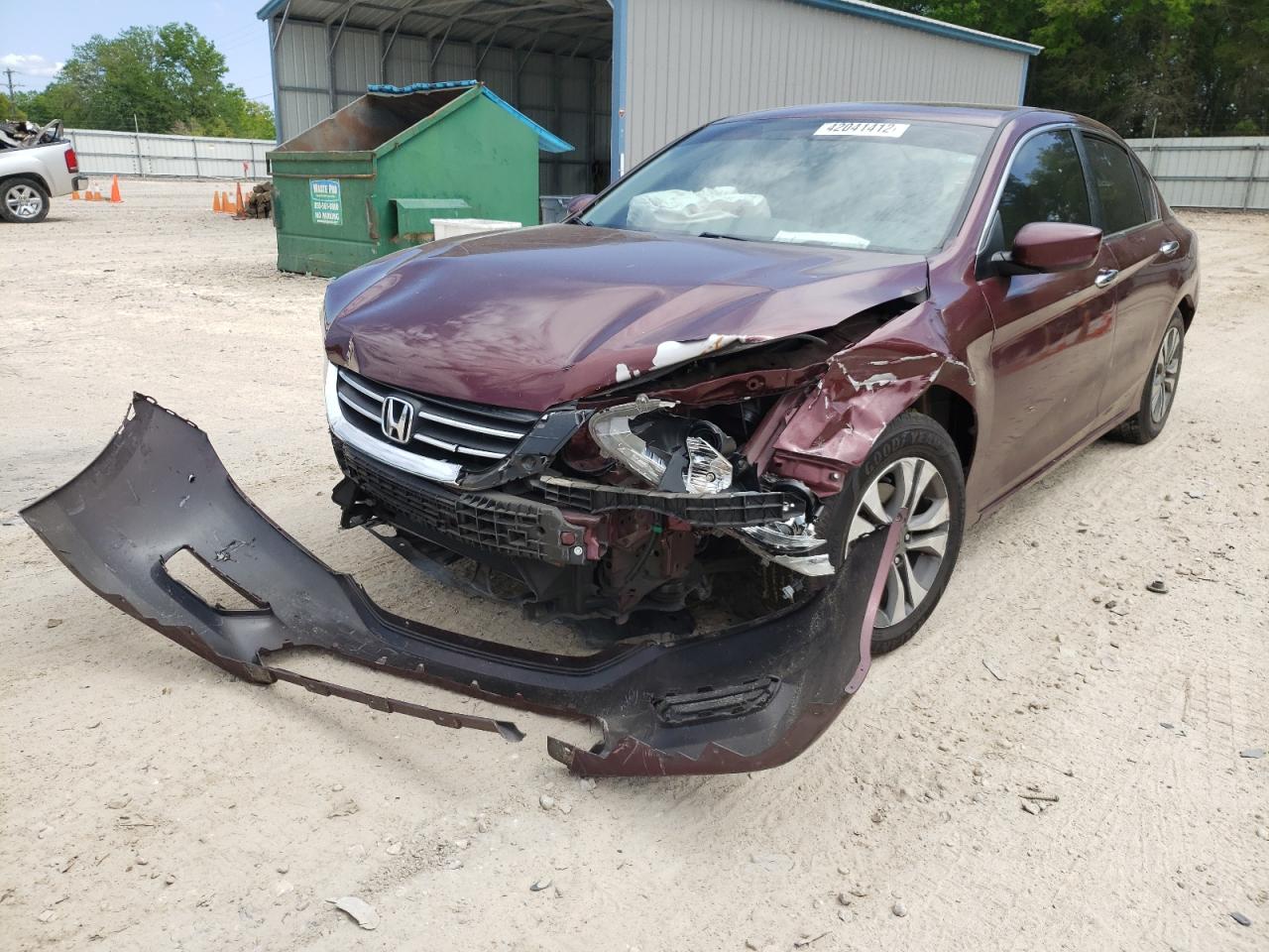 Photo 2 from auction – 2015 HONDA ACCORD with VIN 1HGCR2F38FA269254