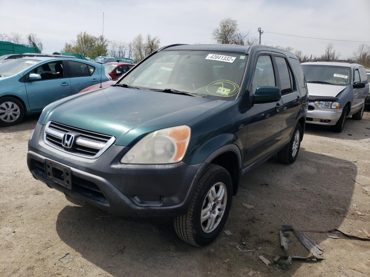 Photo 2 from auction – 2004 HONDA CR-V EX with VIN JHLRD78814C034986