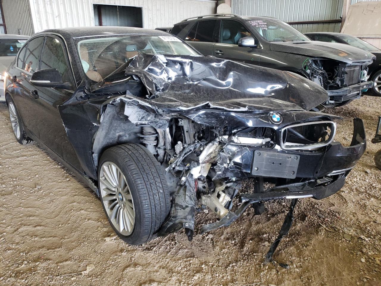 BMW 328 I 2015 with VIN WBA3A5G50FNS86790 - Photo from auction