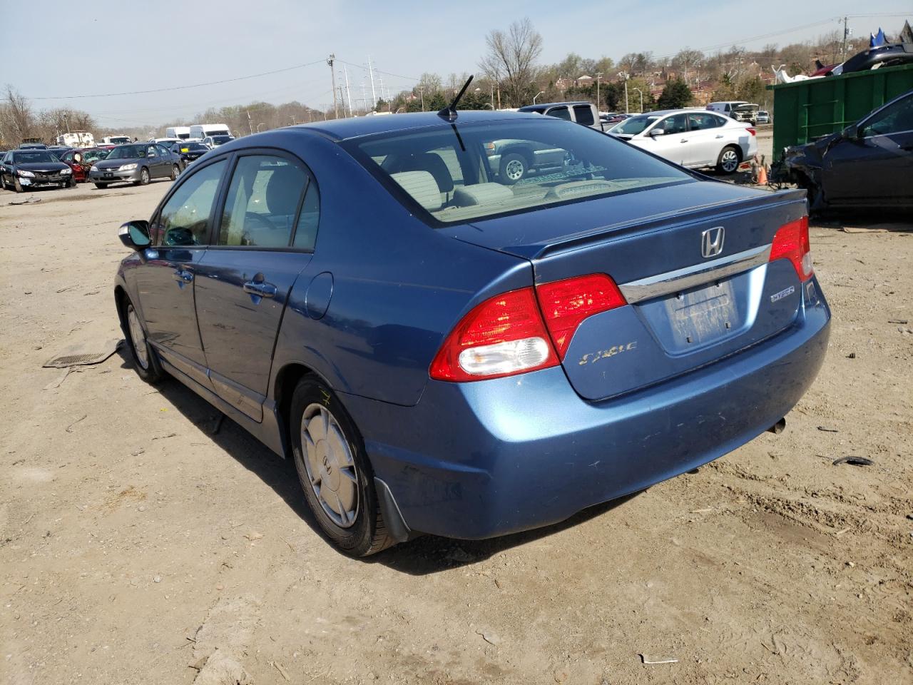 Photo 3 from auction – 2009 HONDA CIVIC HYBR with VIN JHMFA36269S017807
