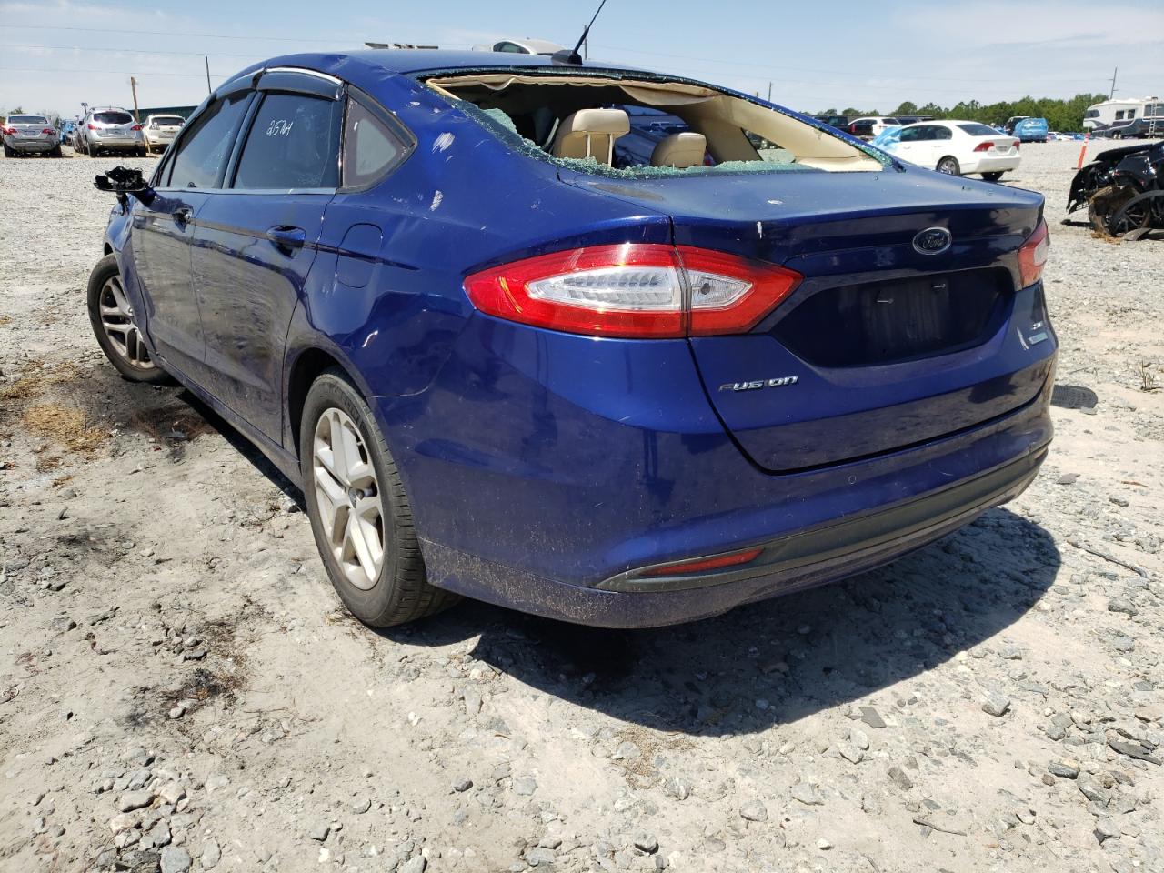 Photo 3 from auction – 2013 FORD FUSION SE with VIN 3FA6P0HR0DR237754