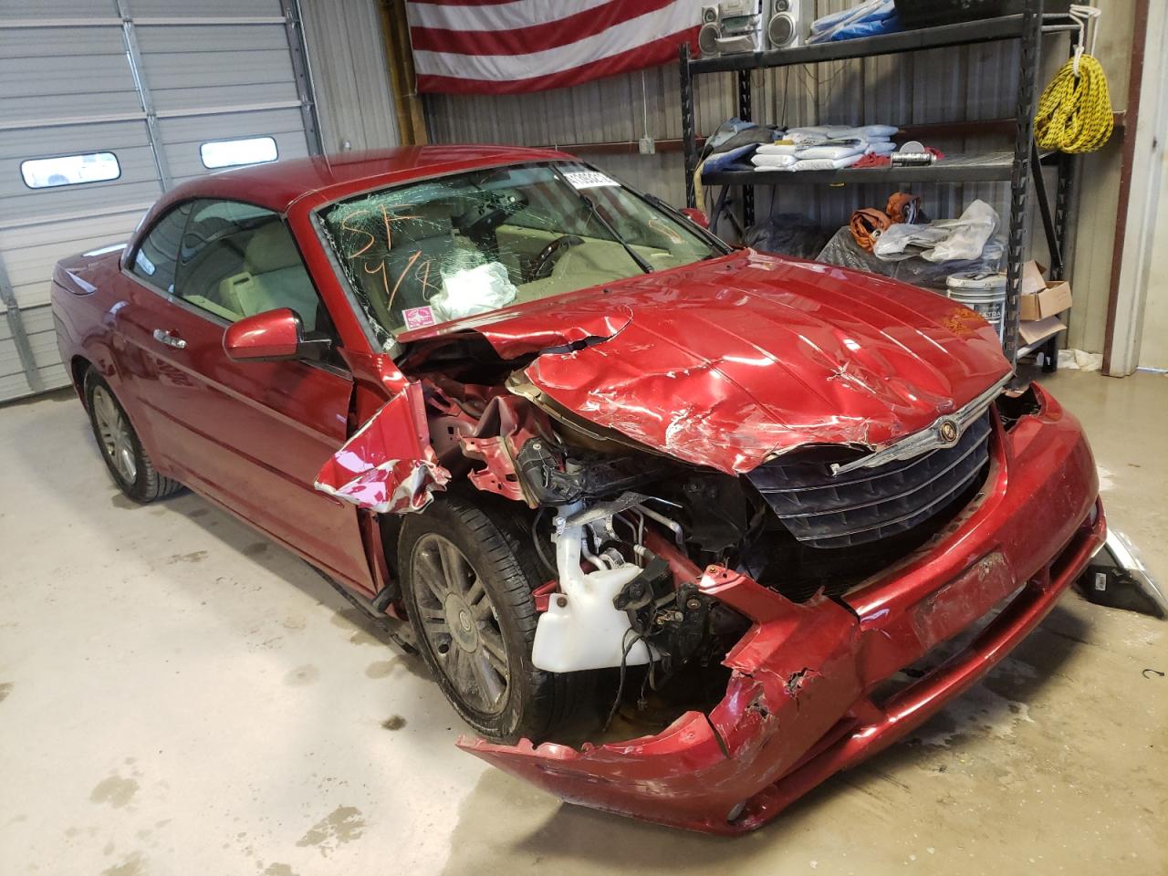 CHRYSLER SEBRING LI 2008 with VIN 1C3LC65M68N150085 - Photo from auction