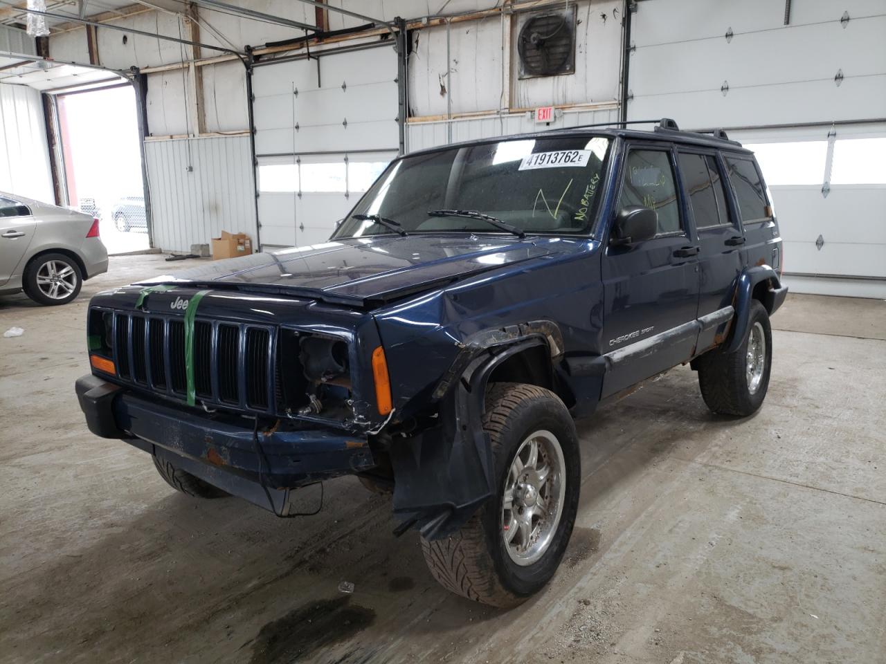 Photo 2 from auction – 2001 JEEP CHEROKEE S with VIN 1J4FF48S61L617449