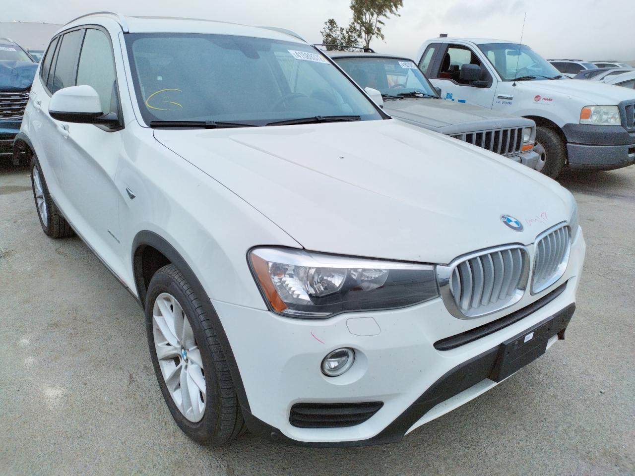 Photo 1 from auction – 2017 BMW X3 XDRIVE2 with VIN 5UXWX9C33H0W80356