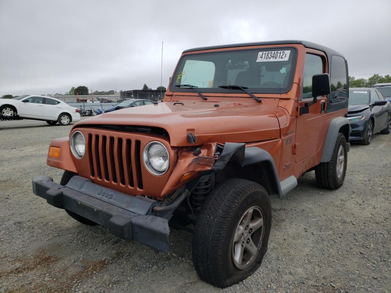 Photo 2 from auction – 2002 JEEP WRANGLER / with VIN 1J4FA39SX2P747607