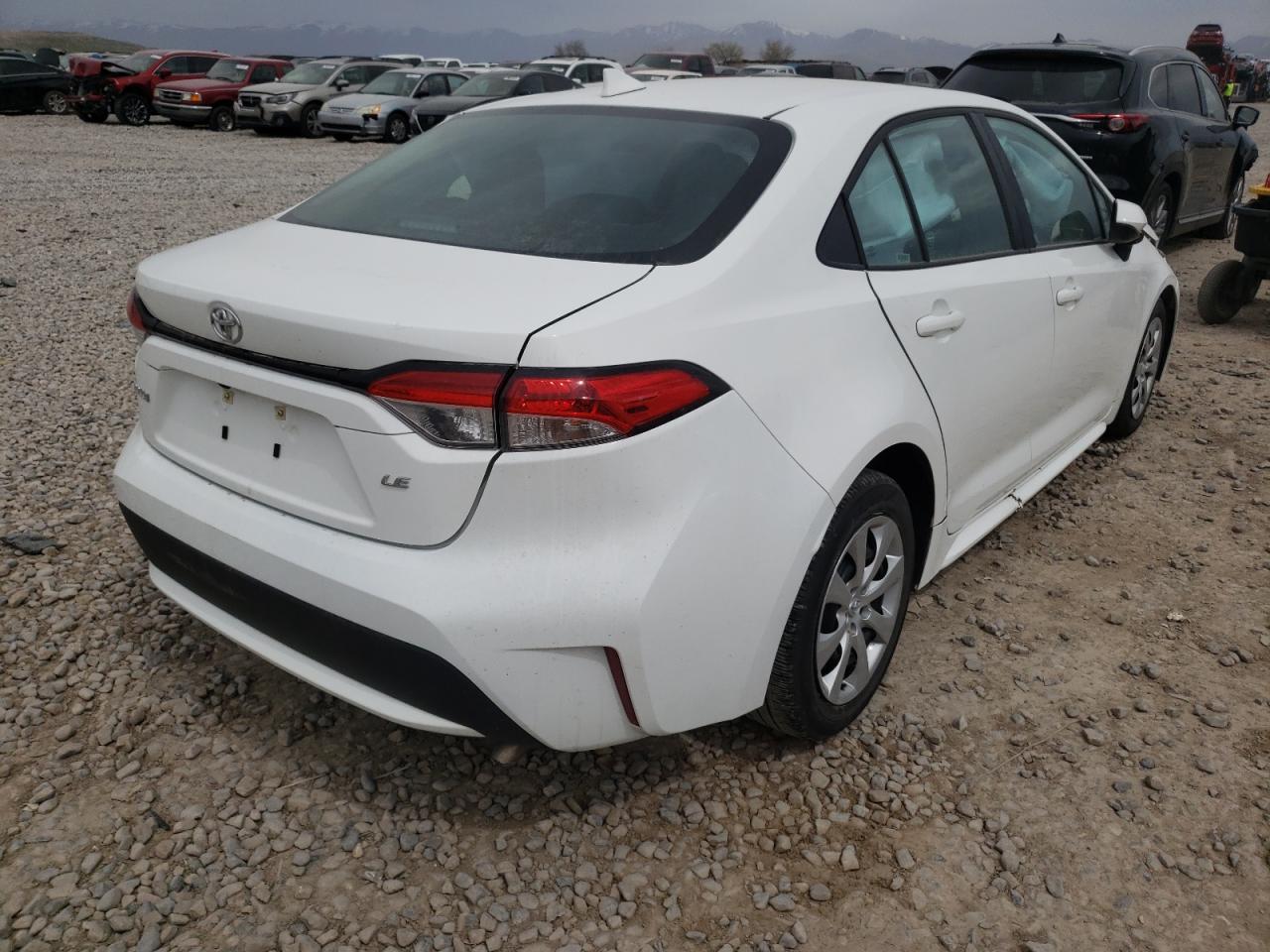 Photo 4 from auction – 2021 TOYOTA COROLLA LE with VIN 5YFEPMAEXMP223595