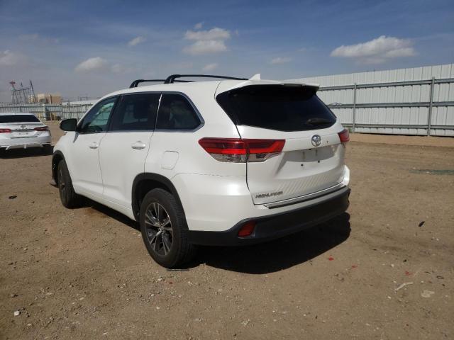 Photo 3 from auction – 2018 TOYOTA HIGHLANDER with VIN 5TDZZRFHXJS248527
