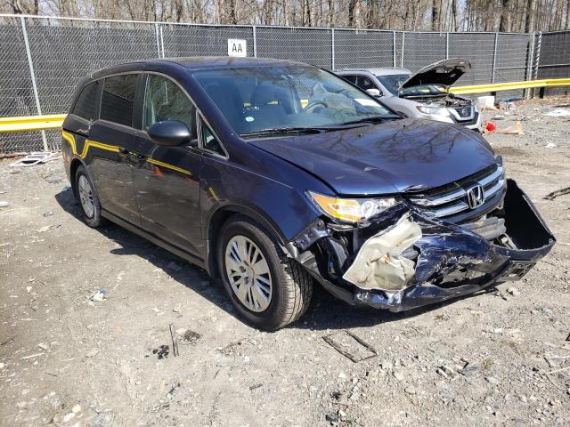 HONDA ODYSSEY LX 2014 with VIN 5FNRL5H22EB015688 - Photo from auction