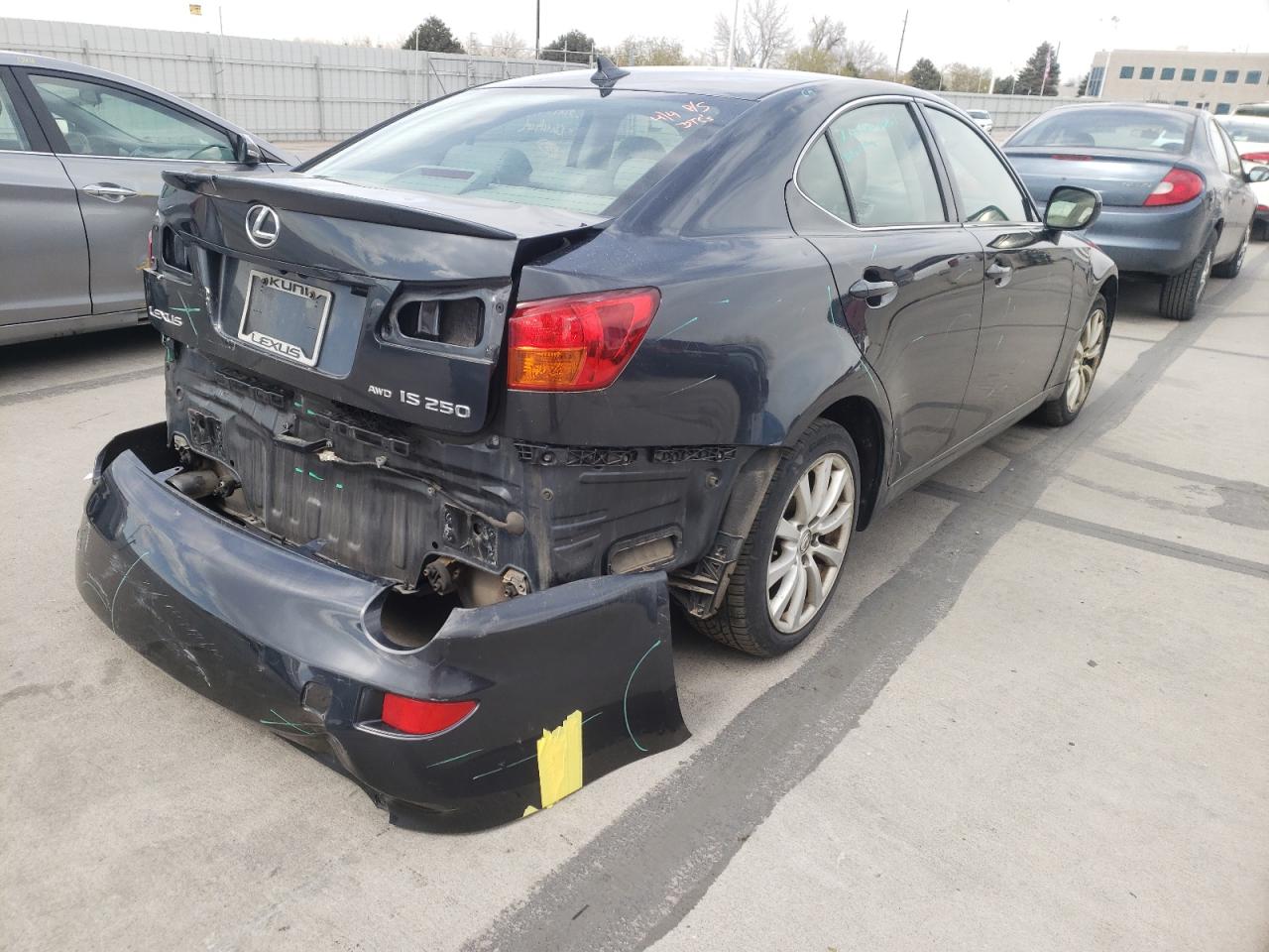 Photo 4 from auction – 2008 LEXUS IS 250 with VIN JTHCK262285027435