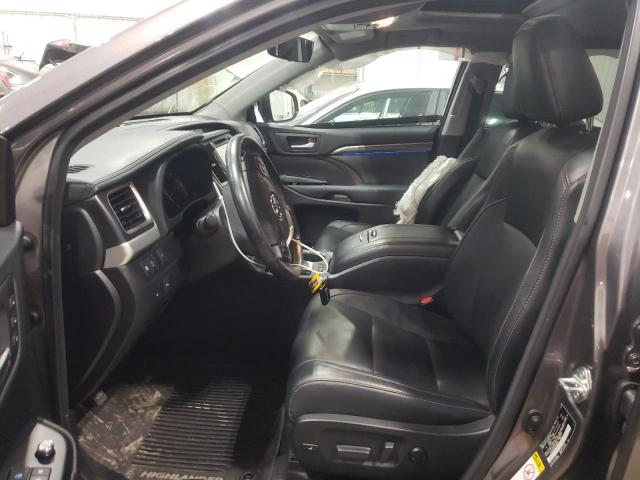 Photo 5 from auction – 2018 TOYOTA HIGHLANDER with VIN 5TDDZRFH2JS499696
