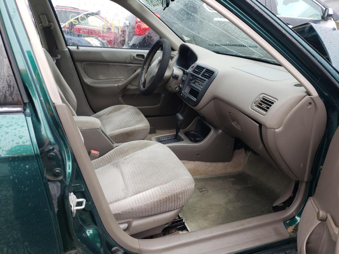 Photo 5 from auction – 2000 HONDA CIVIC BASE with VIN 2HGEJ6616YH540676