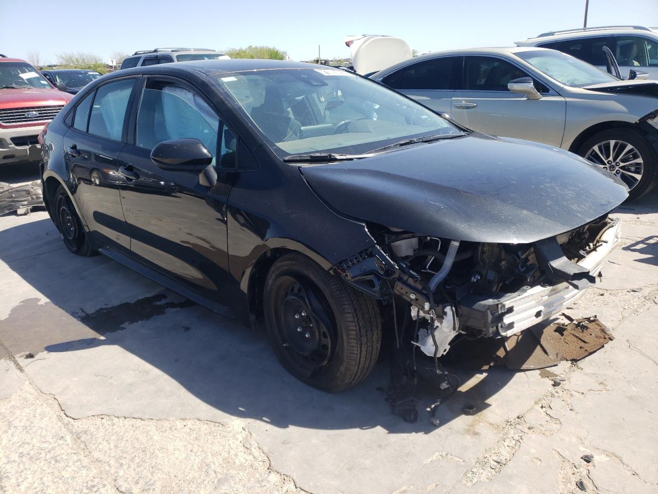TOYOTA COROLLA LE 2021 with VIN 5YFEPMAE4MP232776 - Photo from auction