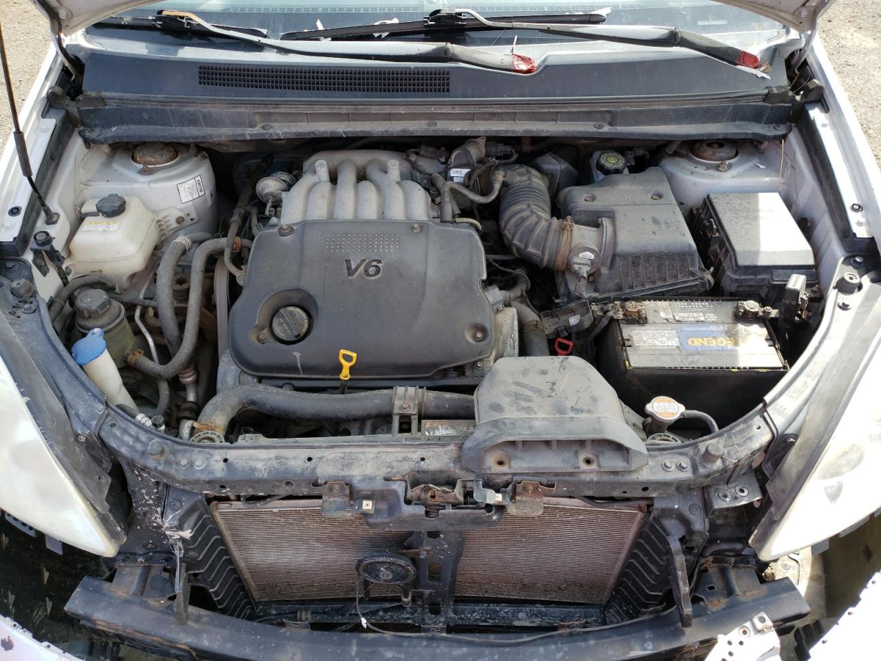 Photo 7 from auction – 2008 KIA RONDO LX with VIN KNAFG526587170553
