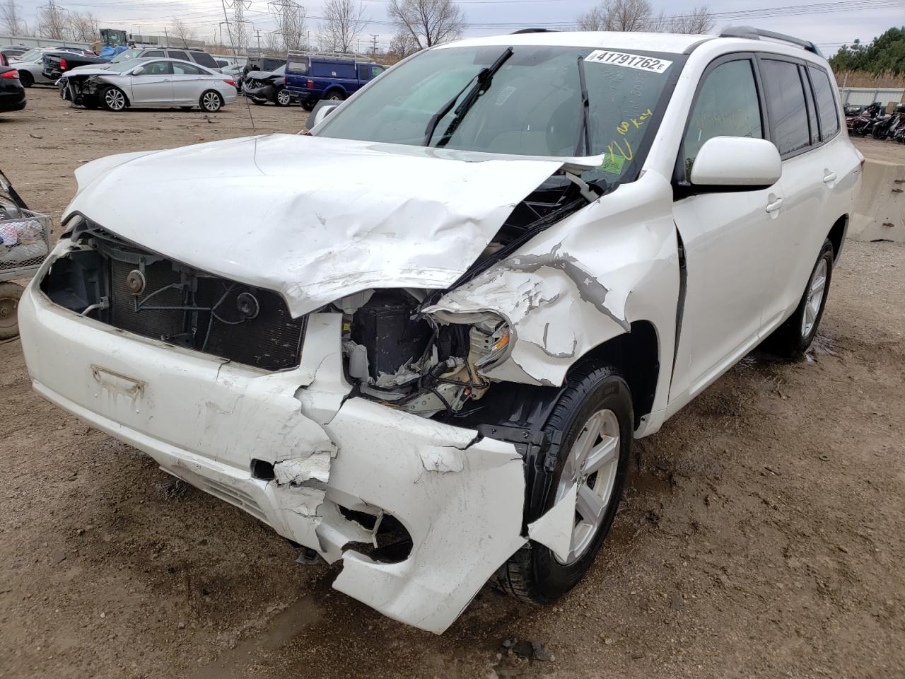 Photo 2 from auction – 2010 TOYOTA HIGHLANDER with VIN 5TDZA3EH6AS007540