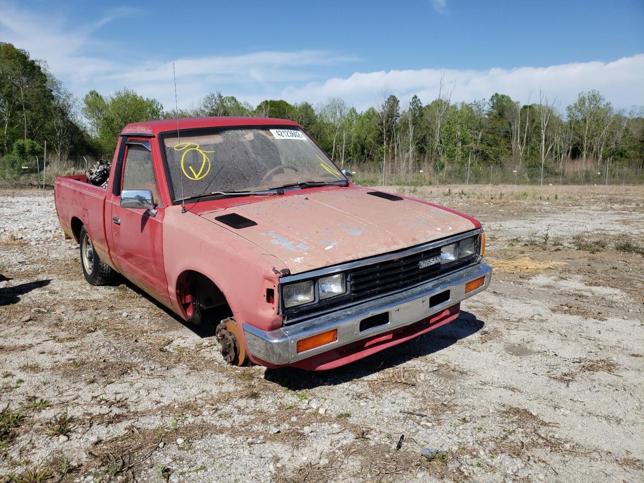 NISSAN 720 1985 with VIN JN6ND01S6FW047384 - Photo from auction