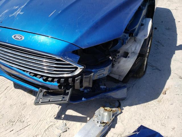 Photo 9 from auction – 2017 FORD FUSION SE with VIN 3FA6P0H76HR370135