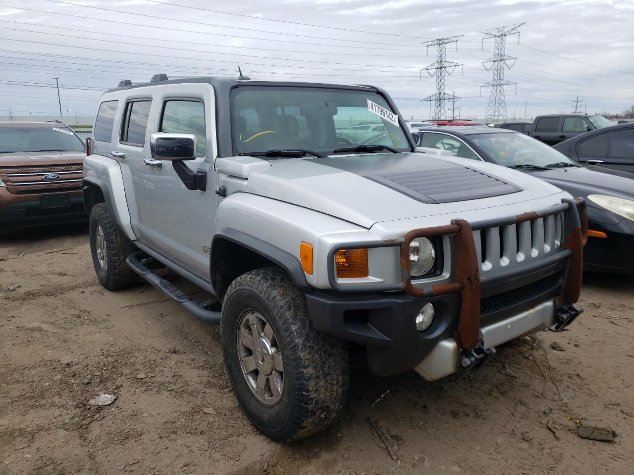 HUMMER H3 ALPHA 2009 with VIN 5GTEN13LX98119653 - Photo from auction