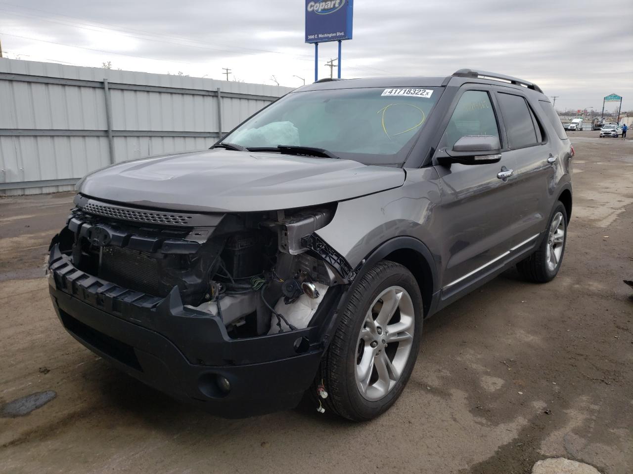 Photo 2 from auction – 2014 FORD EXPLORER L with VIN 1FM5K8F80EGA70281