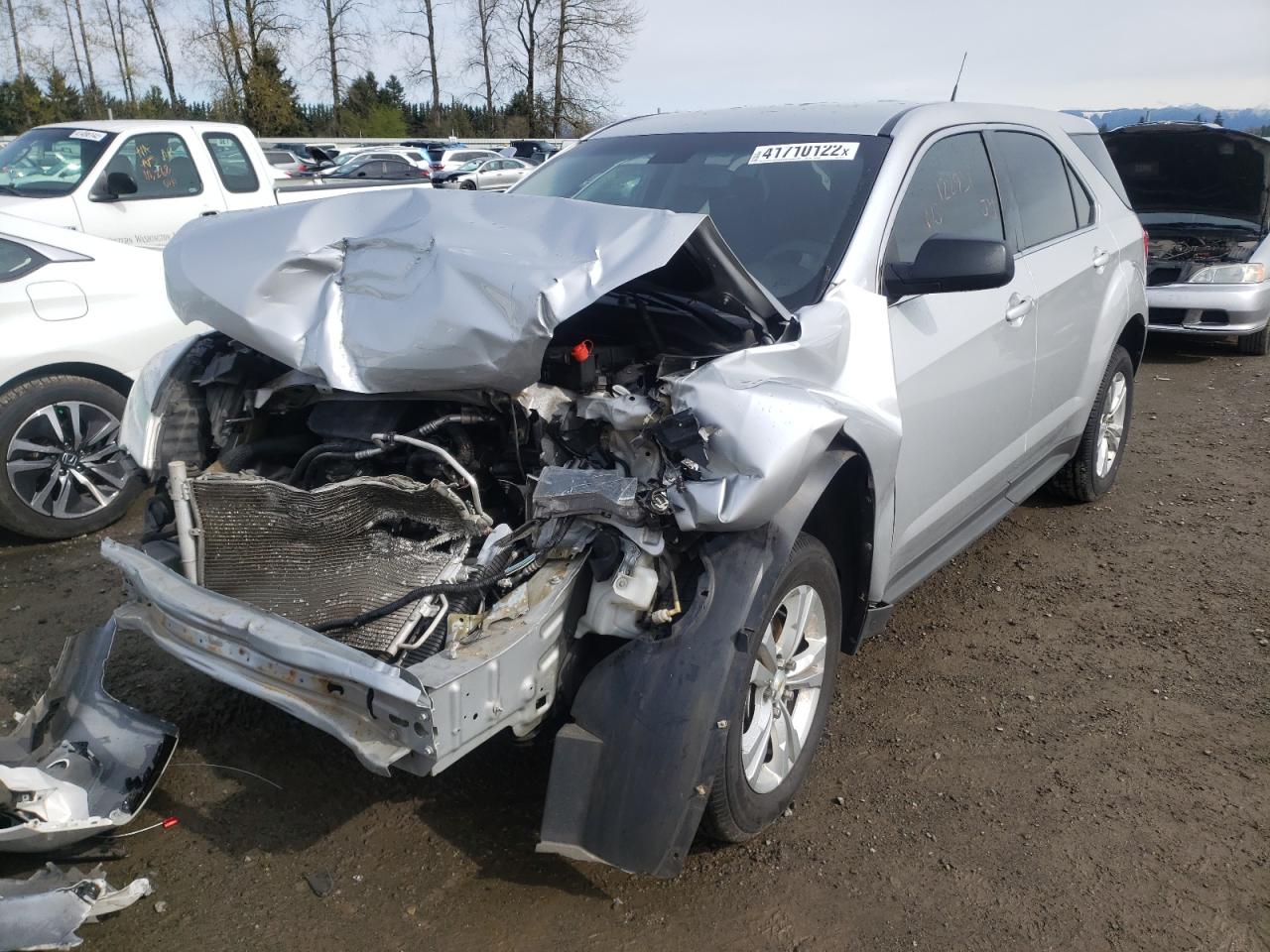 Photo 2 from auction – 2012 CHEVROLET EQUINOX LS with VIN 2GNALBEK6C6291771