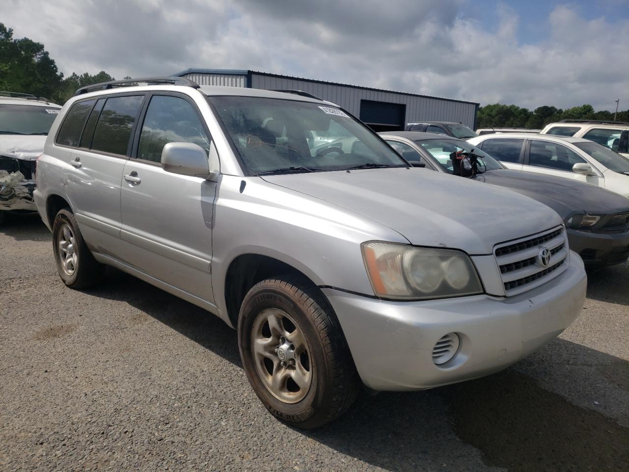 TOYOTA HIGHLANDER 2002 with VIN JTEGF21A720029140 - Photo from auction