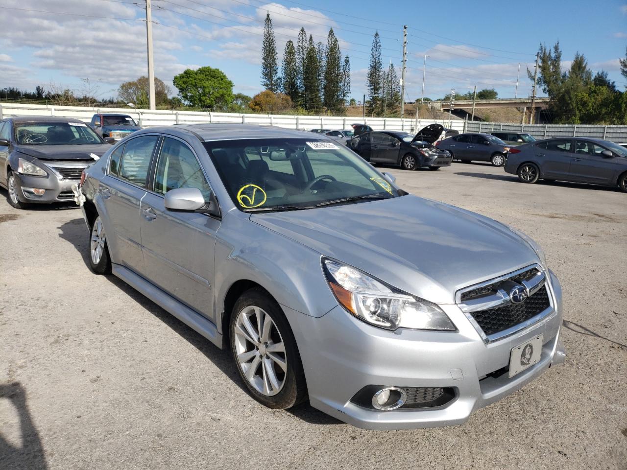 Photo 1 from auction – 2013 SUBARU LEGACY 2.5 with VIN 4S3BMBP61D3009037