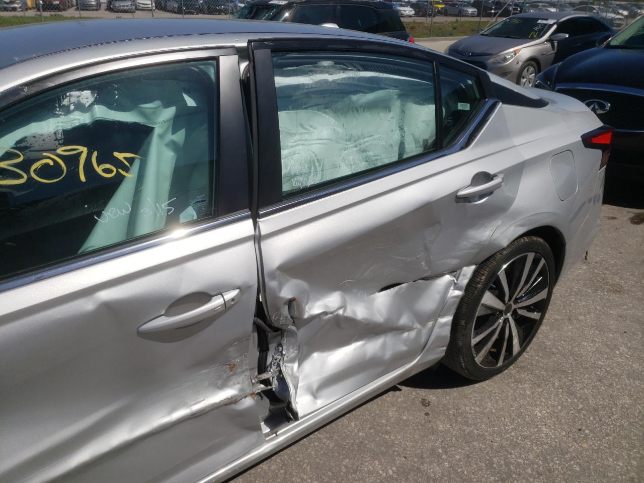 Photo 9 from auction – 2021 NISSAN ALTIMA SR with VIN 1N4BL4CV1MN337077