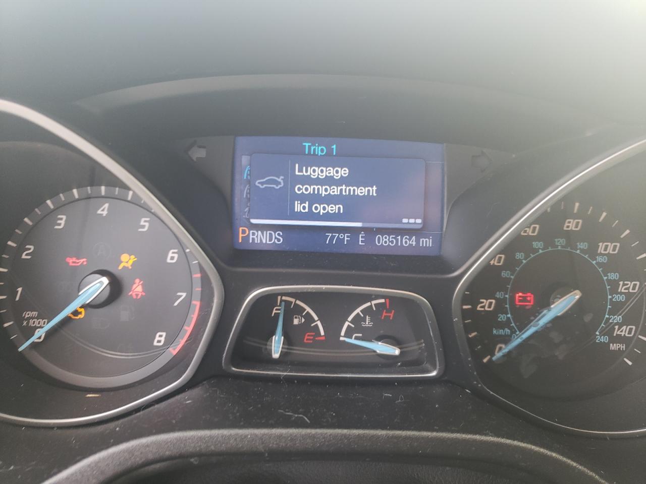 Photo 8 from auction – 2013 FORD FOCUS SE with VIN 1FADP3F2XDL291012