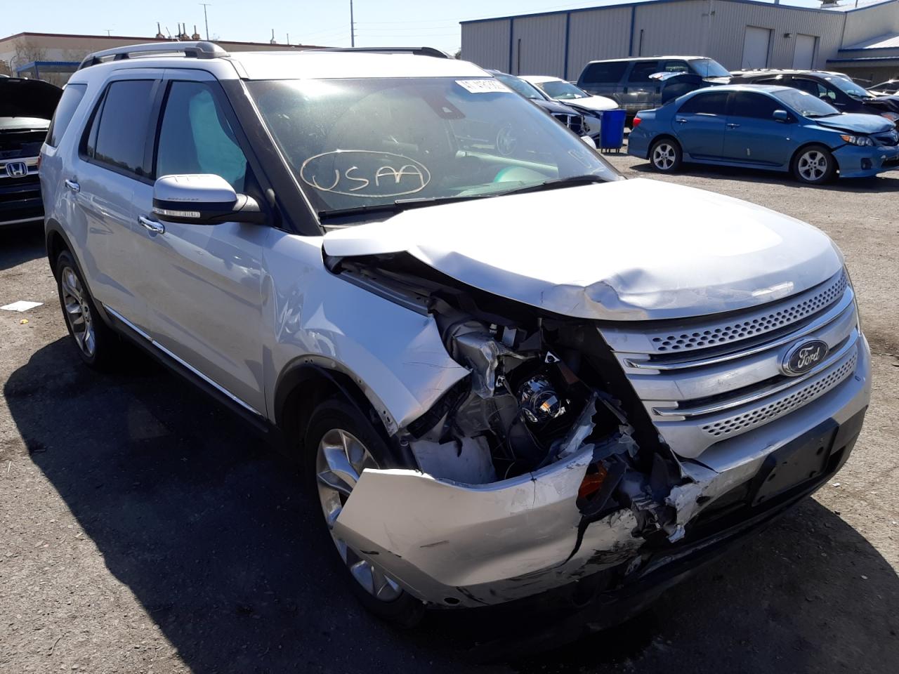 FORD EXPLORER L 2014 с VIN 1FM5K8F8XEGB01441 - Фото с аукциона