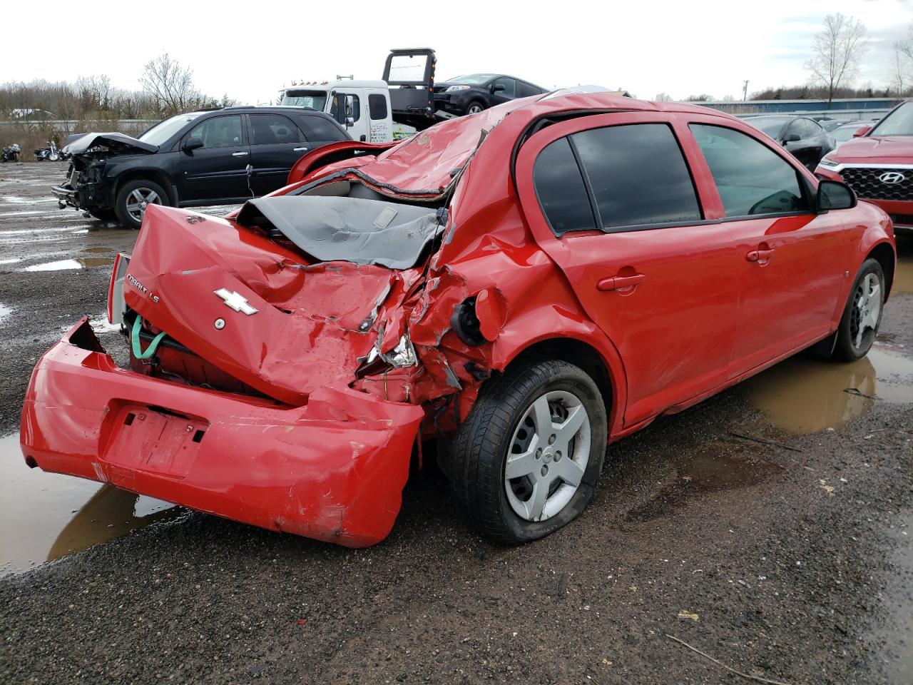 Photo 4 from auction – 2008 CHEVROLET COBALT LS with VIN 1G1AK58F987331255