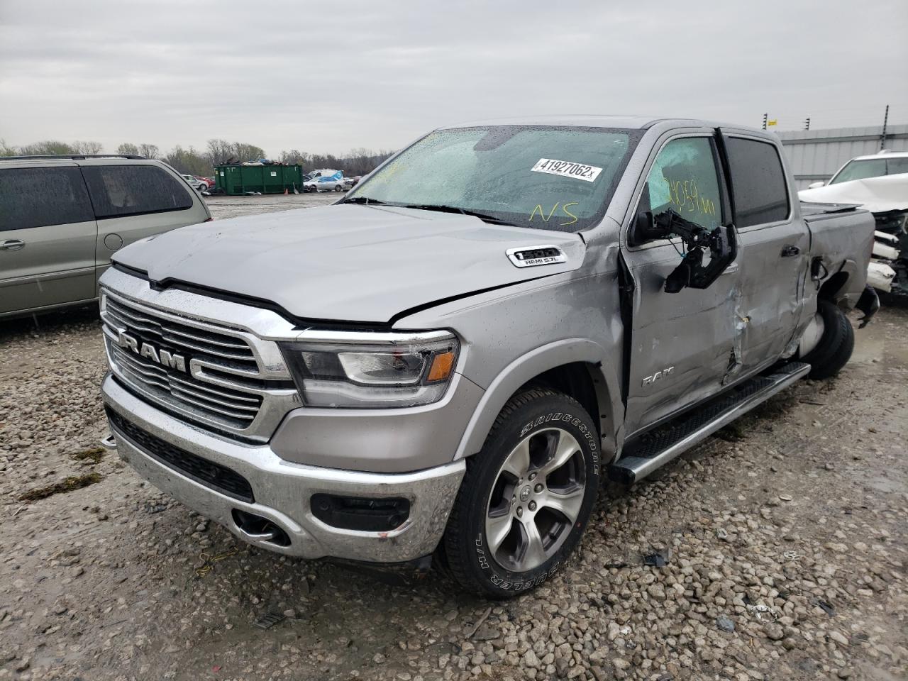 Photo 2 from auction – 2019 RAM 1500 LARAM with VIN 1C6SRFJT4KN610426
