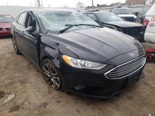 FORD FUSION S 2017 with VIN 3FA6P0G7XHR404482 - Photo from auction