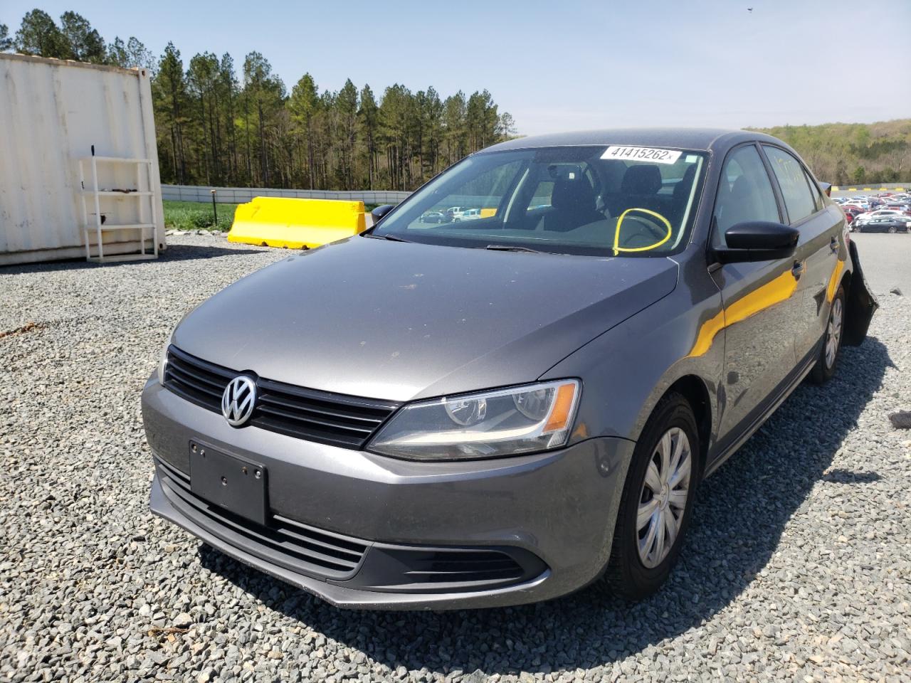 Photo 2 from auction – 2012 VOLKSWAGEN JETTA BASE with VIN 3VW2K7AJXCM415280